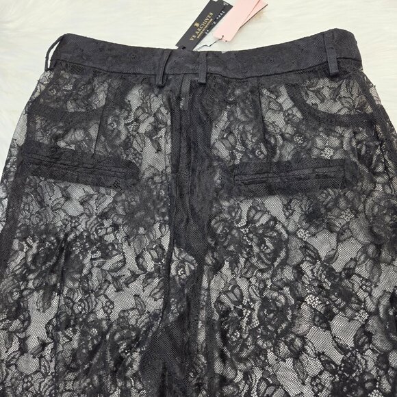 Victoria's Secret VS Archives Black Lace Pants NWT MSRP $129.95 Women's Size XS - Picture 9 of 12